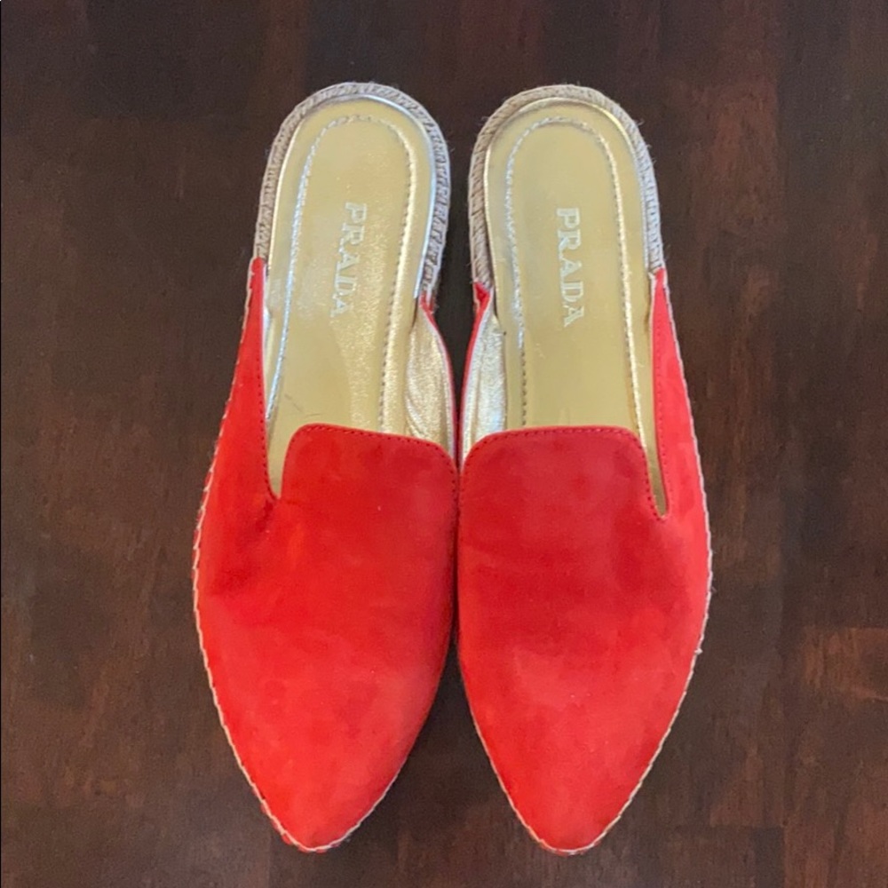 Prada Suede Espadrilles